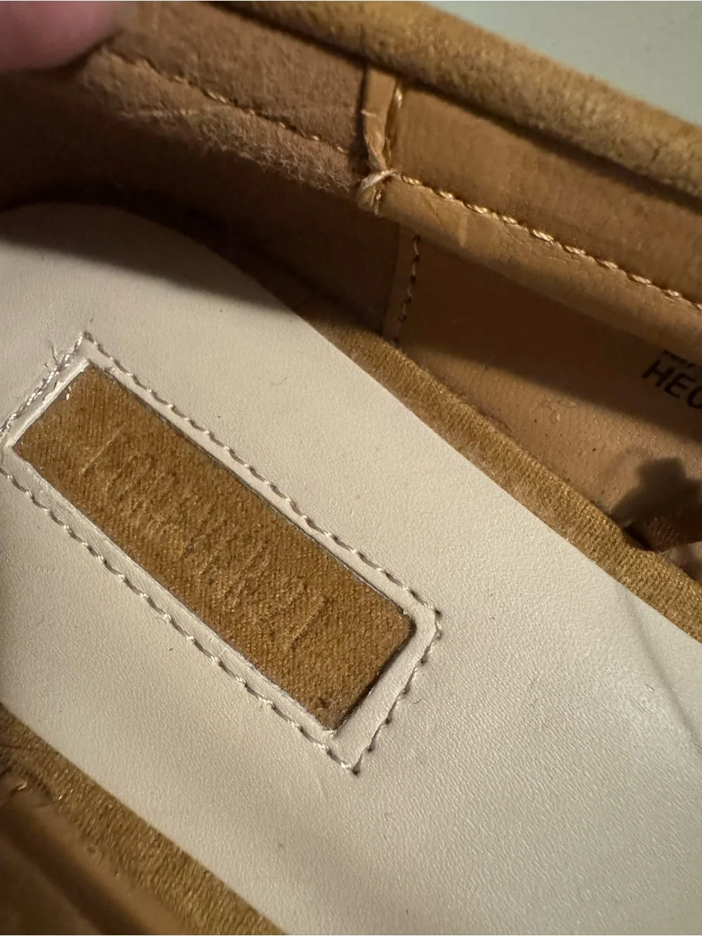 Forever 21 Tan Faux Suede Loafers